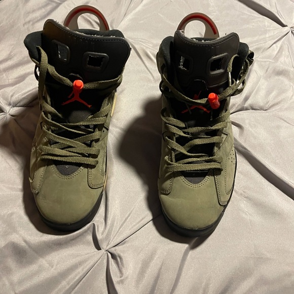 travis scott 6s green